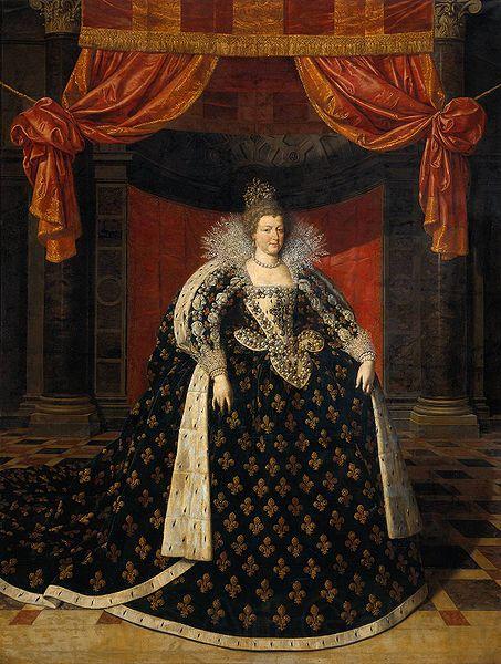 Frans Pourbus Portrait of Marie de Medici Germany oil painting art
